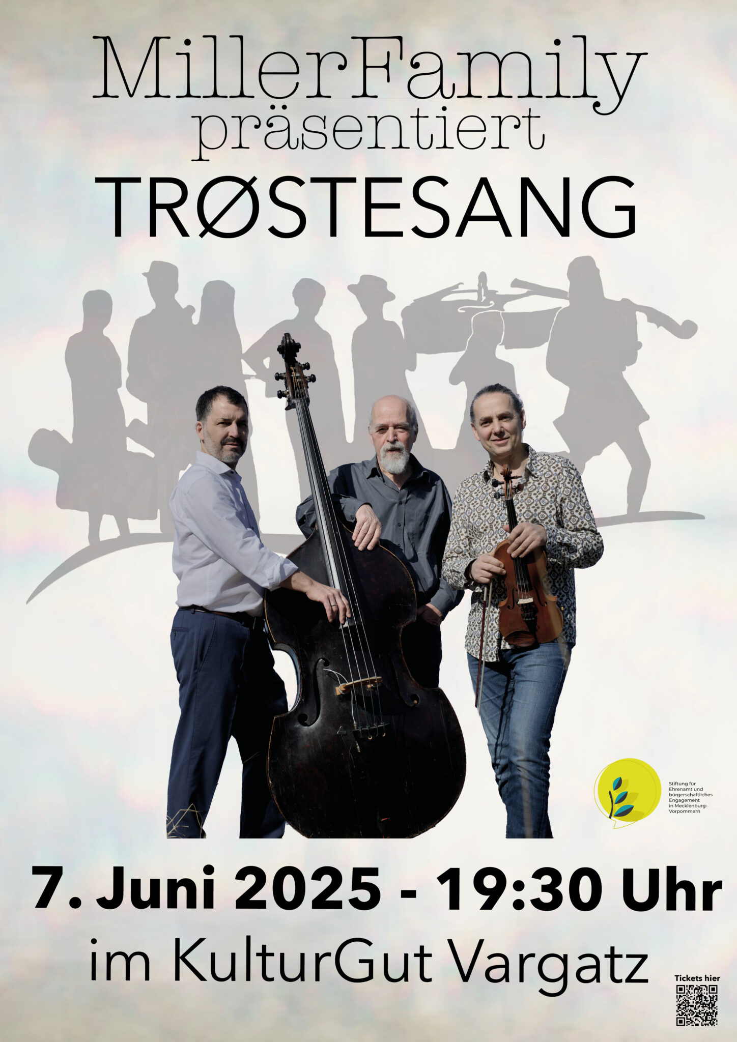 Konzertplakat: TRØSTESANG