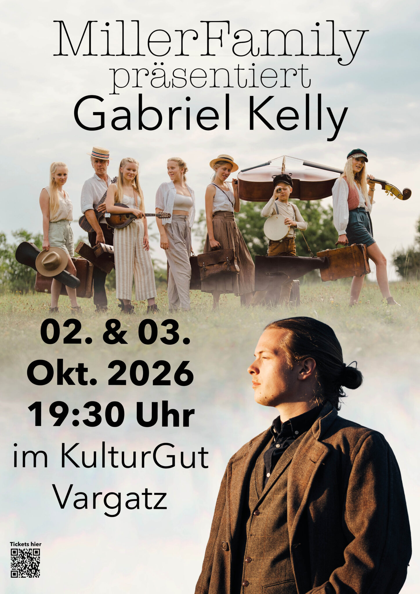 Konzertplakat: Gabriel Kelly